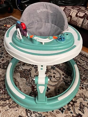 Детские ходунки Babywalker - Круглая устойчивая база с широким ободом