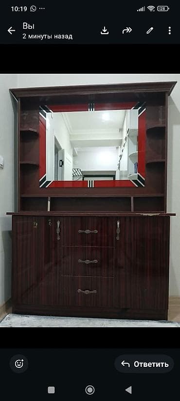 coffe lk: Спальный гарнитур, Шкаф, ДСП, цвет - Коричневый — 3