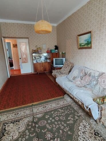 дом комната: 2 комнаты, 55 м², 105 серия, Старый ремонт — 2