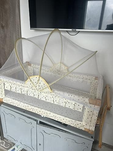 Люлька, Колыбель, Дерево, цвет - Белый