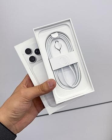 чехол iphone 17: IPhone 17 Pro, Б/у, 256 ГБ, Белый, Защитное стекло, Чехол, Кабель, В рассрочку, 100 % — 5