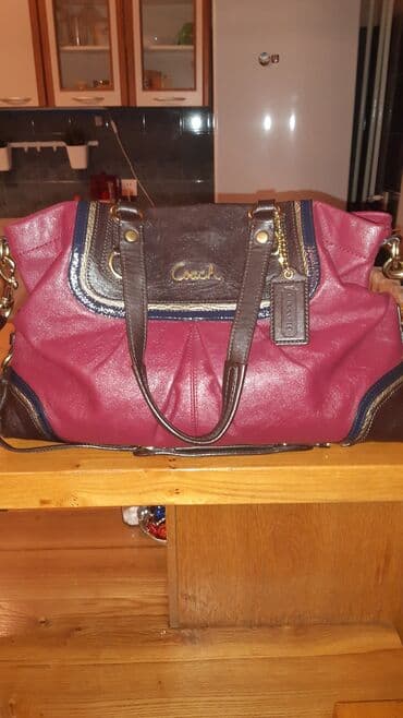 чемодан дорожный бу: Сумка натуральная кожа Коуч б/у Оригинал Состояние хорошее Брала — 1