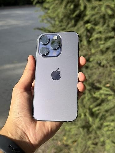 IPhone 14 Pro, Б/у, 256 ГБ, Deep Purple, В рассрочку, 100 % — 1