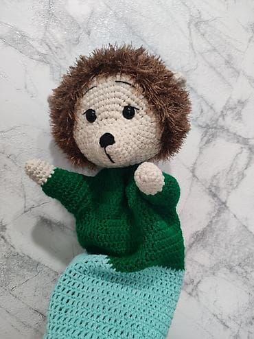 asus transformer book: Вязаный кукольный театр. изготовлен из пряжи полухлопок, глазки на — 7