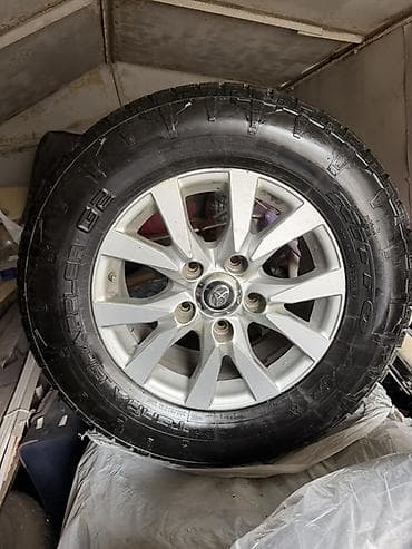 Колеса в сборе R 18, Всесезонная, Запаска, Внедорожные (АТ/МТ), Литые, отверстий - 6 at lalafo.kg Колеса в сборе R 18, Всесезонная, Запаска, Внедорожные (АТ/МТ), Литые, отверстий - 6