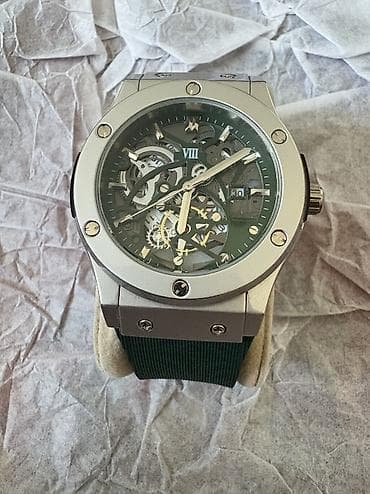 apple watch оригинал: Классические часы часы, Hublot, Швейцария, Мужские, Б/у — 5