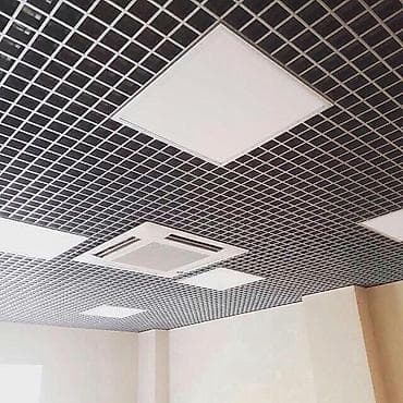 грилято: Подвесной потолок грилято высота 0.4mm ячейки 100×100 mm, из — 2
