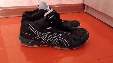 фирменные кроссовки бишкек: Мужские кроссовки, 41.5, Asics, Б/у, цвет - Черный — 1