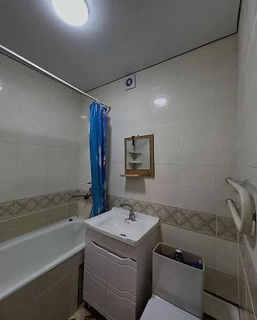 суточные квартира кок жар: 1 комната, 34 м², 105 серия, 5 этаж, Косметический ремонт — 5