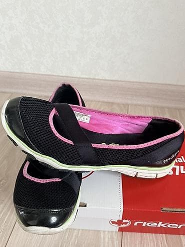 Мокасины и лоферы: Лоферы, 40, Skechers, Б/у, цвет - Черный, Самовывоз — 2