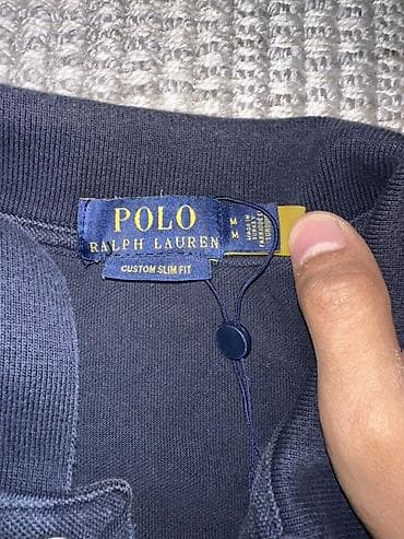 polo ralph: Поло Polo Ralph Lauren - Модель: Custom Slim Fit - Размер на ярлыке — 2