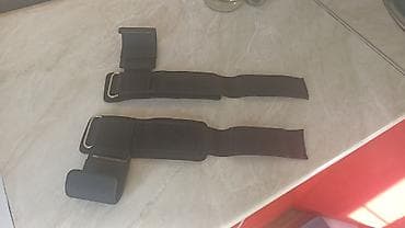 Пара силовых крюков для тяги (для штанги/тренажеров). - Материал