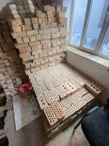 стекло кирпич: Пустотелый, дырчатый, Жженый кирпич, Одинарный, 250×120×65 — 1