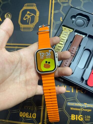 лучшая копия apple watch 2021: Applewatch 8 ultra Подключается на ios/android Батарея на 2-3 дня 7 — 5