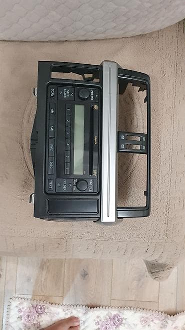 Сигнализациялар: Штатная магнитола Toyota с рамкой - Оригинальная аудиосистема Toyota — 2