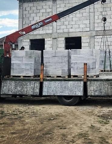 Газобетонные блоки на поддонах - Формат: прямоугольные стеновые