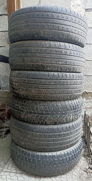 Комплект автомобильных шин (8 шт.) Отдам даром! - Тип: летние/дорожные