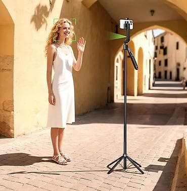 apple magic mouse 2: HOCO K32 — смарт-штатив‑селфи‑палка с автотрекингом лица 360° для — 2