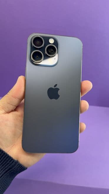 айфон 15 про макс цена бишкек рассрочка: IPhone 15 Pro Max, Б/у, 256 ГБ, 89 % — 5