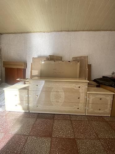 casa bella: Спальный гарнитур, Комод, ДСП, цвет - Бежевый — 1