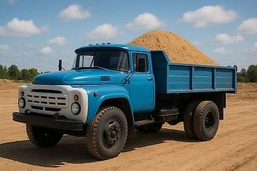 пескоструя: Песок, Ивановский карьер, В тоннах, Зил — 10