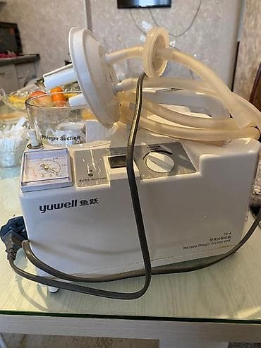 Медтовары: Портативный аспиратор Yuwell 7E-A (Portable Phlegm Suction Unit) — 2