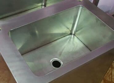 Посуда и кухонный инвентарь: Моика нержавеющая для кафе. Любые размеры. Мойка двухсекционная, Мойка — 5