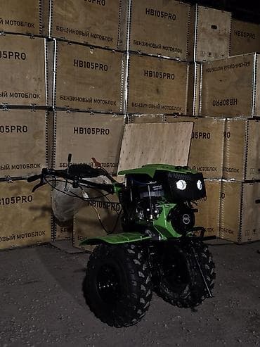 mini kuper: Бензиновый мотоблок HB105PRO - Мощный 4‑тактный бензиновый двигатель — 2