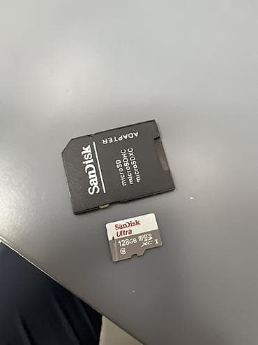 eos m50: Карта памяти SanDisk Ultra microSDXC 128 ГБ + адаптер SD. - Тип — 1