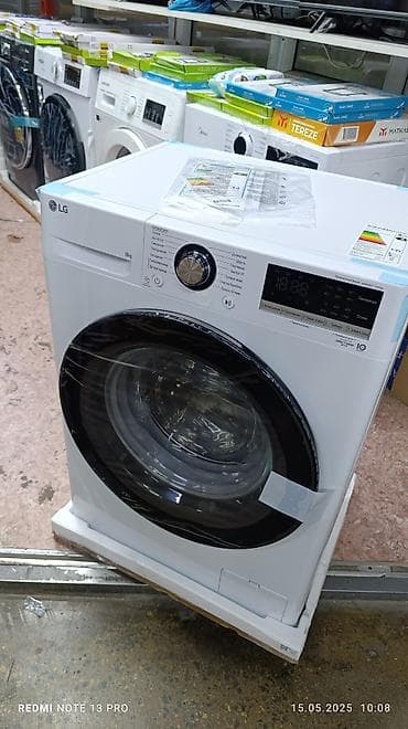 газ таганок: Кир жуучу автомат машина, Жаңы, LG, 8 кг чейин, Фронталдык, Дүңүнөн — 6