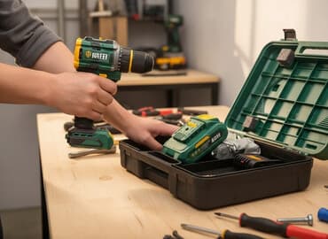 декоративная панель на батарею: Аккумуляторный шуруповёрт/дрель в кейсе Комплектация: - Шуруповёрт с — 2