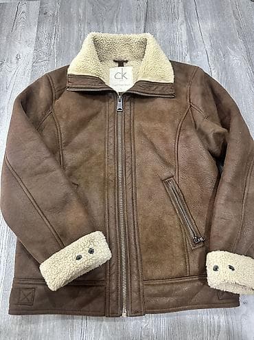 Толстовки: Дубленка мужская Calvin Klein Jeans с шерп‑подкладкой - Размер: L — 3