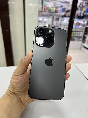 айфон бу 14 про: IPhone 14 Pro, Б/у, 128 ГБ, Черный, Защитное стекло, Чехол, 78 % — 1