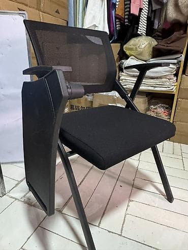 Офисный стул, Новый, цвет - Черный, Железо