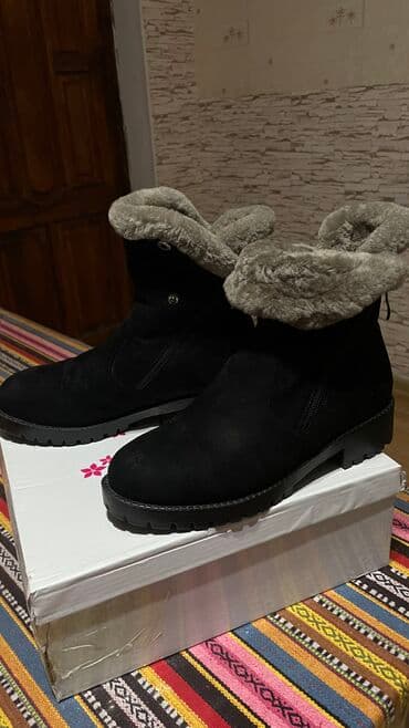 сапоги из натурального меха и кожи: Натуральные замшы с натуральным мехом покупала за 7000содевала один — 1