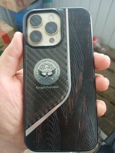 чехлы на айфон 13 про макс бишкек: IPhone 14 Pro Max, Б/у, 128 ГБ, Matte Gold, Чехол, 86 % — 1