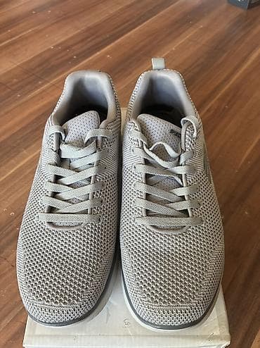 спрот: Мужские кроссовки, 42, Skechers, Б/у, цвет - Серый — 1