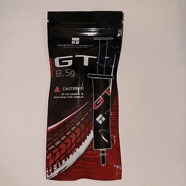 Термопаста GT 8.5g — для ПК/ноутбуков • Вес: 8.5 г, серый •