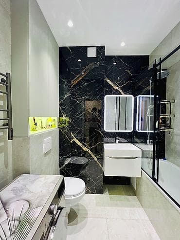 Квартиры: 3 комнаты, 105 м², Элитка, 10 этаж, Дизайнерский ремонт — 4
