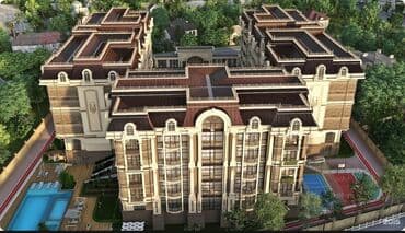 алтын ордодон квартира керек: 4 бөлмө, 194 м², Элитка, 5 кабат, ПСО (өзү оңдоп түзөтүп бүтүү үчүн) — 5