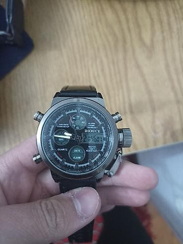 Жеке буюмдар: Часы Diouce кварцевые, аналогово-цифровые Основные характеристики: - — 3