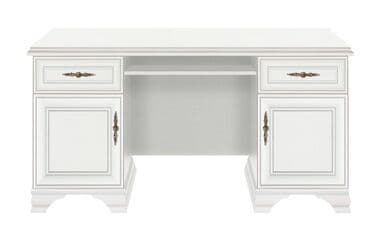 компьютеный стол: Стол письменный, Белый, коллекции Кентаки, БРВ Брест (Беларусь) Стол — 2