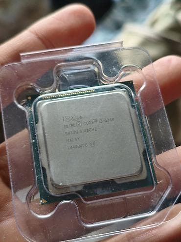 Процессор, Б/у, Intel Core i3, 2 ядер, Для ПК