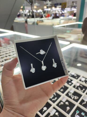 набор пандора: Серебряный Набор+ Цепочка Серебро 925 пробы Дизайн Италия Размеры — 2