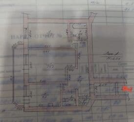 коридорного: 2 бөлмө, 49 кв. м, Жеке план, 2 кабат, ПСО (өзү оңдоп түзөтүп бүтүү үчүн) — 5