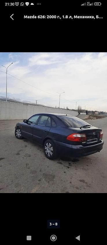 mazda 2: Mazda 626: 2000 г., 1.8 л, Механика, Бензин, Седан — 4