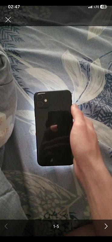 IPhone 11, Колдонулган, 128 ГБ, Кара, 74 %