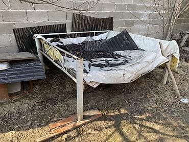 Керебеттер: Бүктөлүүчү жеңил керебет, Матрасы жок — 4