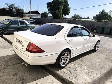 Унаа сатуу: Mercedes-Benz S-Class: 1999 г., 5 л, Автомат, Бензин, Седан — 7