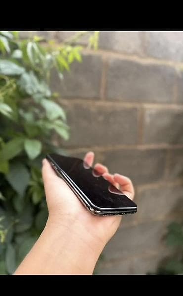 телефон iphone x: IPhone X, Б/у, 256 ГБ, Space Gray, Зарядное устройство, Защитное стекло, Чехол, 81 % — 7